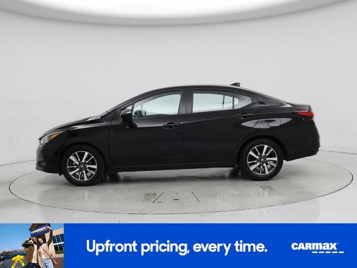 Black 2025 Nissan Versa SV