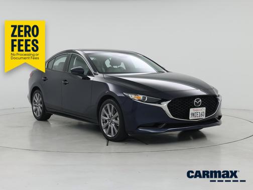 Black 2025 Mazda Mazda3 2.5 S Preferred Package