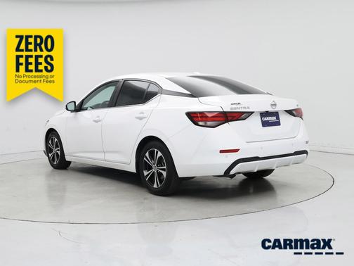 White 2023 Nissan Sentra SV
