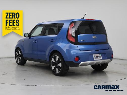 Blue 2017 Kia Soul +
