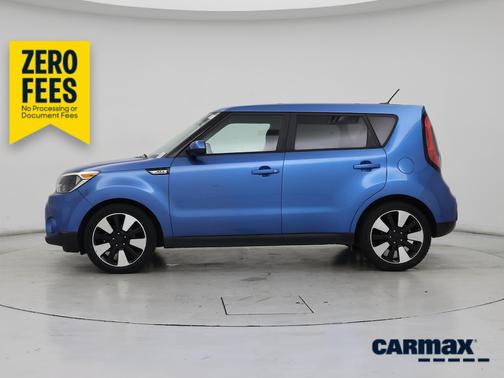 Blue 2017 Kia Soul +