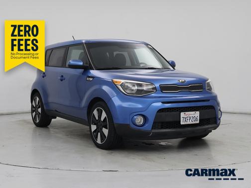 Blue 2017 Kia Soul +