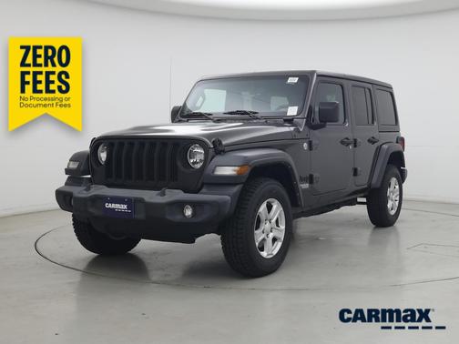 Gray 2021 Jeep Wrangler Unlimited Sport