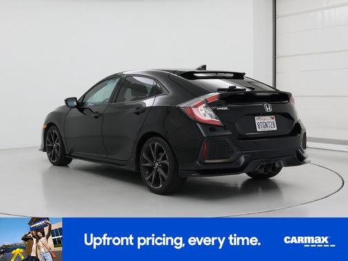 Black 2017 Honda Civic Sport