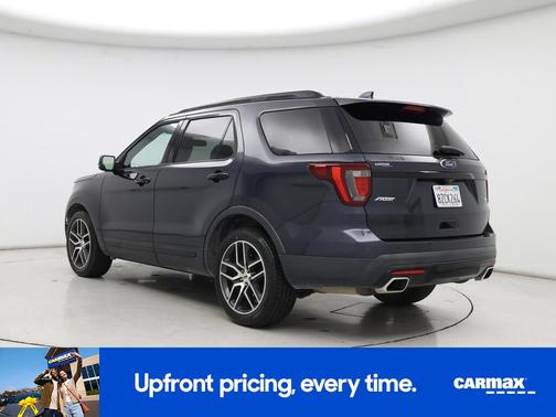 Black 2017 Ford Explorer Sport