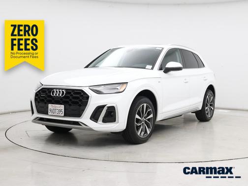 White 2024 Audi Q5 S-Line Premium Plus