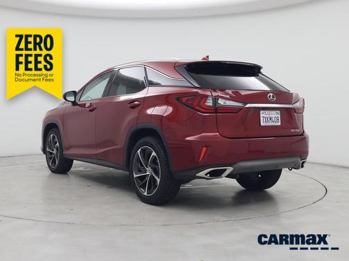 Red 2017 Lexus RX 350