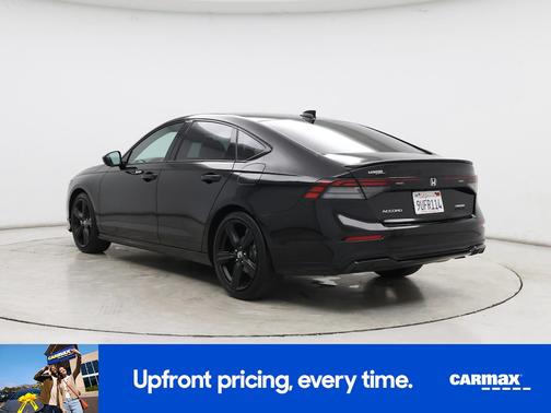 Black 2025 Honda Accord Hybrid Sport-L