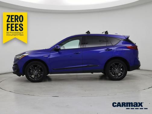 Blue 2021 Acura RDX A-Spec