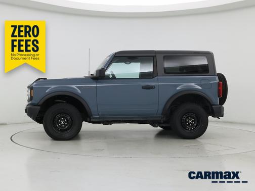 Blue 2022 Ford Bronco