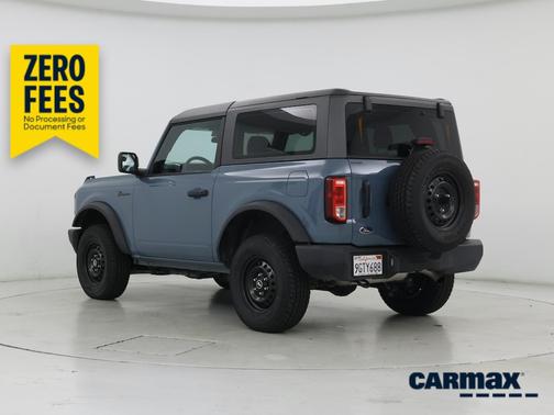 Blue 2022 Ford Bronco