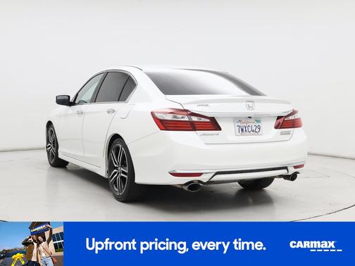 White 2017 Honda Accord Sport SE