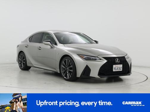 Silver 2023 Lexus IS 350 F-Sport