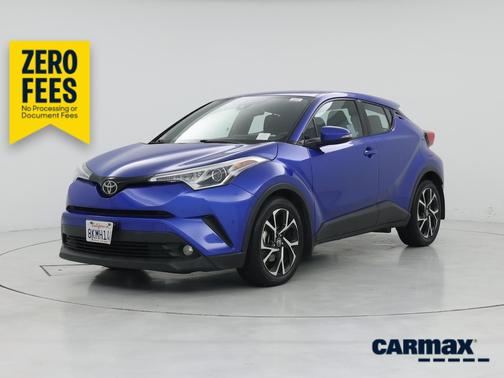 Blue 2018 Toyota C-HR XLE Premium