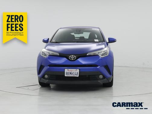 Blue 2018 Toyota C-HR XLE Premium
