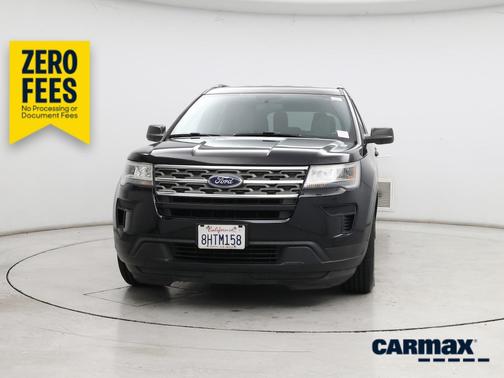 Black 2018 Ford Explorer