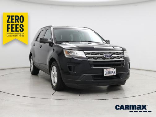 Black 2018 Ford Explorer