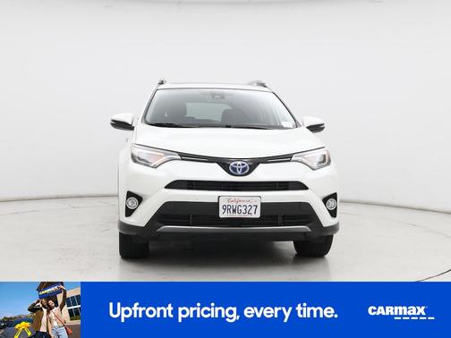 White 2017 Toyota RAV4 Hybrid Limited