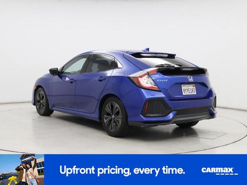Blue 2018 Honda Civic EX-L