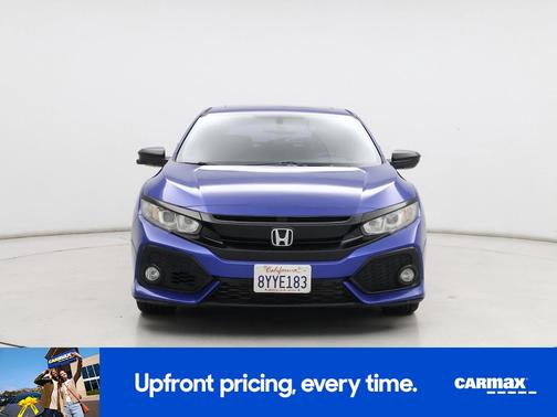 Blue 2018 Honda Civic EX-L