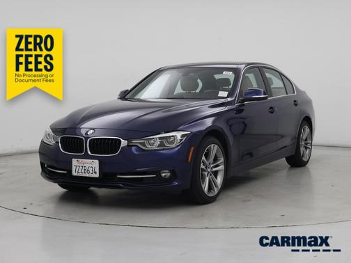 Blue 2017 BMW 340 I