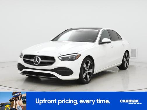 White 2023 Mercedes-Benz C-Class