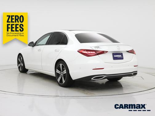 White 2023 Mercedes-Benz C-Class