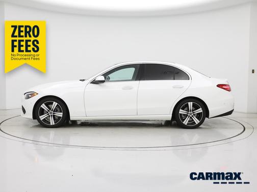 White 2023 Mercedes-Benz C-Class