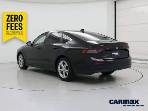 Black 2023 Honda Accord LX