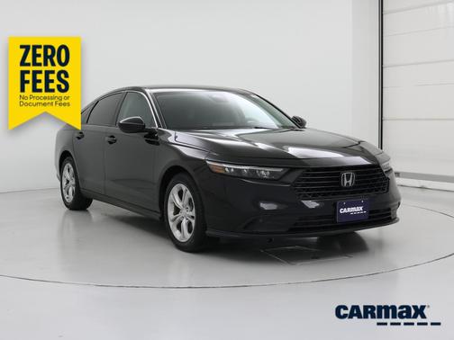 Black 2023 Honda Accord LX