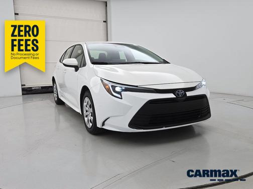 White 2024 Toyota Corolla Hybrid LE