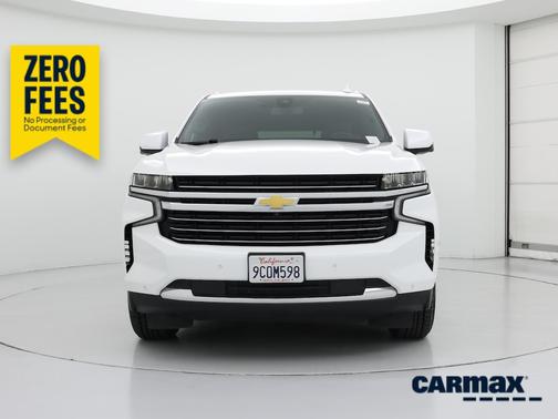 White 2022 Chevrolet Tahoe LT