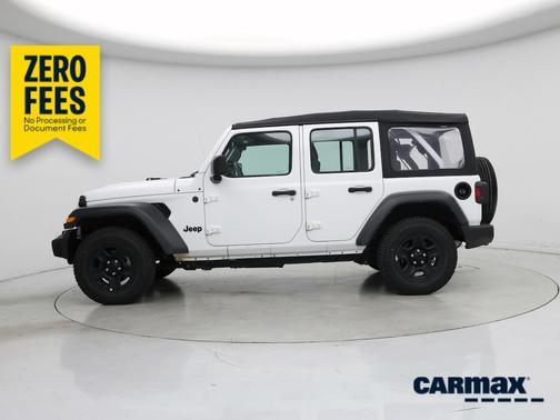 White 2023 Jeep Wrangler Unlimited Sport