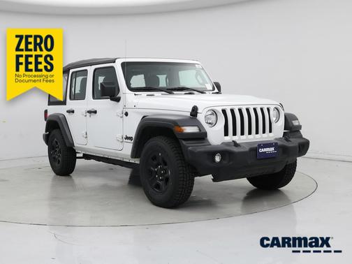 White 2023 Jeep Wrangler Unlimited Sport