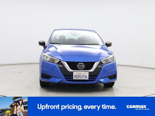 Blue 2021 Nissan Versa S