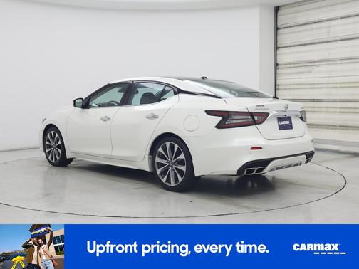 White 2020 Nissan Maxima Platinum