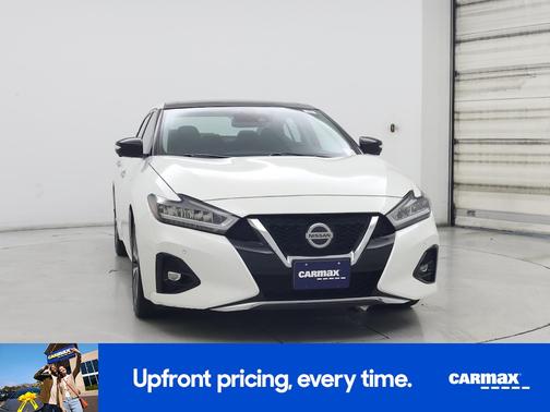 White 2020 Nissan Maxima Platinum