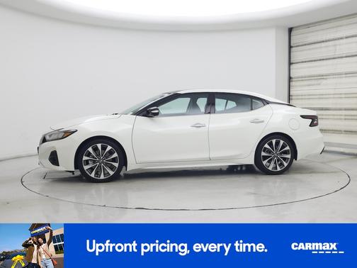 White 2020 Nissan Maxima Platinum