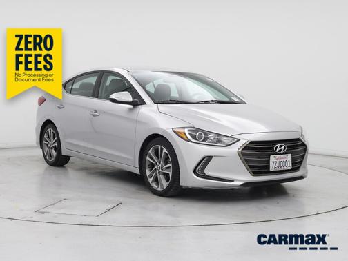 Silver 2017 Hyundai ELANTRA Limited