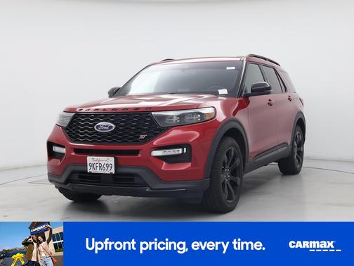 Red 2023 Ford Explorer ST