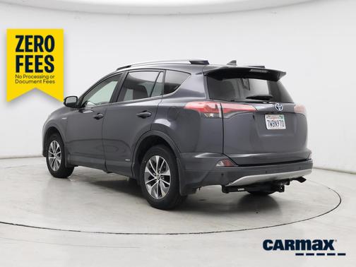Gray 2017 Toyota RAV4 Hybrid XLE