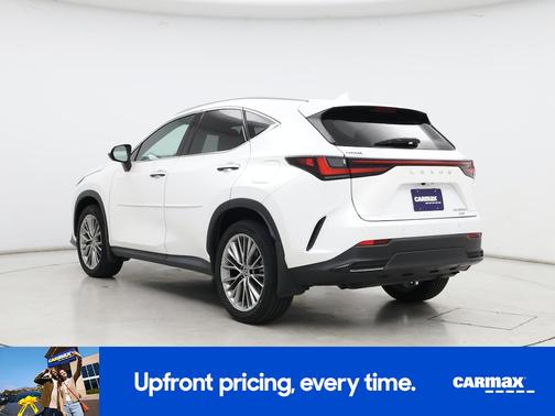 White 2022 Lexus NX 350h Luxury