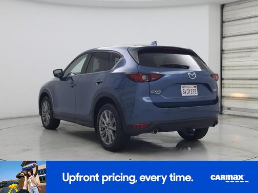 Blue 2021 Mazda CX-5 Grand Touring