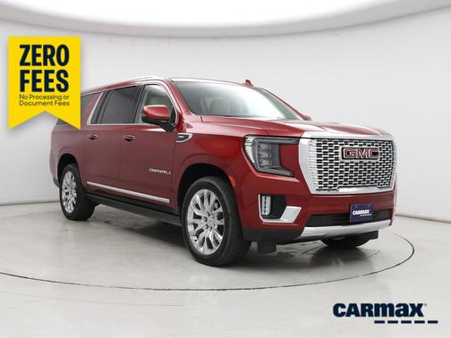 Burgundy 2022 GMC Yukon XL Denali