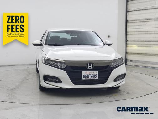 White 2019 Honda Accord Sport