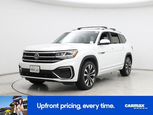 White 2022 Volkswagen Atlas SEL Premium R-Line