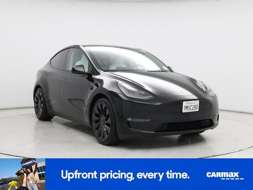 Black 2024 Tesla Model Y Performance