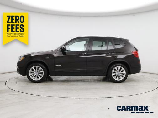 Burgundy 2015 BMW X3 XDrive28i