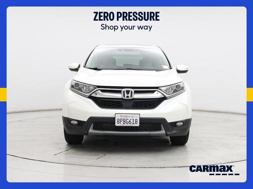 White 2017 Honda CR-V EX