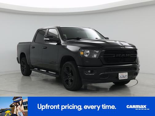 Black 2020 RAM 1500 Bighorn